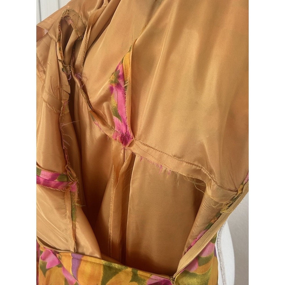 womens 1970s vintage floral maxi dress - Picture 8 of 8